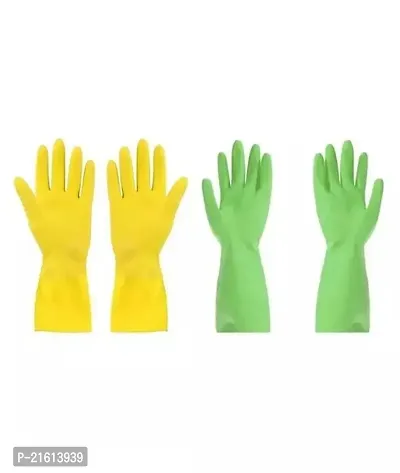 Cleaning Reusable Rubber Hand Gloves