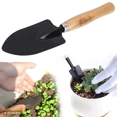 6Pcs Mini Gardening Tools Set Gardening Shovel Small Garden Rake and Hand Trowel-thumb5