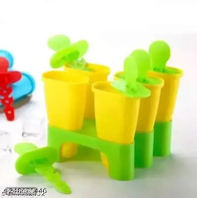 1 Pis Combo Of The Ice Cream Candy Kulfi Maker Mould ice Stick Trays Classic Reusable_Jumbo Ice Pop Mold_Ice Candy_Kulfi_Maker_6 Pic Set-thumb2