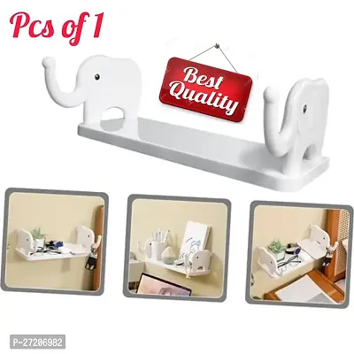 Floating Shelves for Bedroom,Wall Shelves for Living Room/Kitchen,Wall Mounted Shelf (Elephant Pack 1)