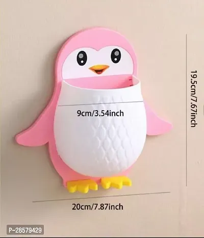 Wall Mounted Penguin Design Toothpaste Holder-thumb5
