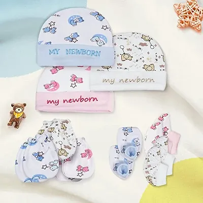 Newborn Baby Cotton Mittens Set .3