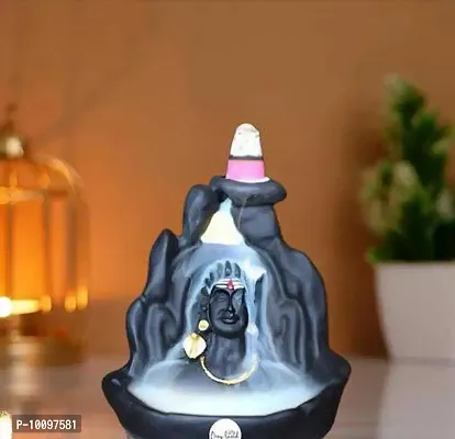 Adiyogi Smoke Fountain Backflow With 10 Smoke Cones-thumb0