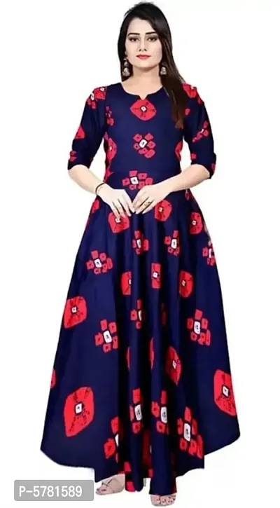 Women's Rayon Long Dress