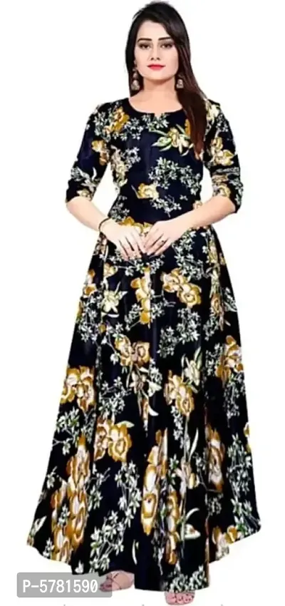 Women's Rayon Long Dress