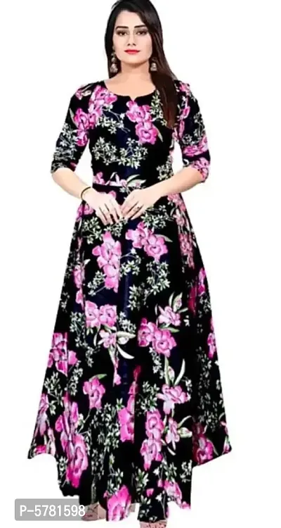 Women's Rayon Long Dress