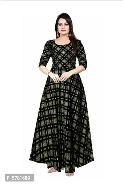 Women's Rayon Long Dress