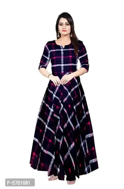 Women's Rayon Long Dress-thumb0