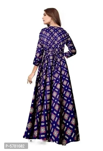 Women's Rayon Long Dress-thumb2