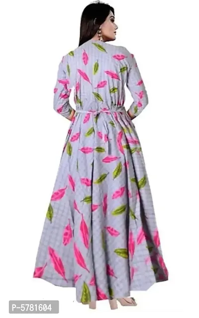 Women's Rayon Long Dress-thumb2