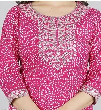 Trendy Women Rayon Printed Kurta-thumb2