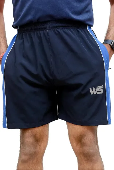 World Sports Men's Gym and Sports Wear Shorts Lycra