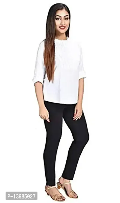 Buy Comfort Lady Women's Cotton Mobile Pocket Ankle Length Highly  Stretchable Pant Style Kurti Pents Leggings Online In India At Discounted  Prices