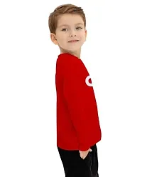 NOT BAD BOY OK OK Full Sleeve Cotton Stylish Tshirt and Pant Set for Boys | Pack of 1 |-thumb2