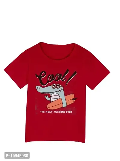 NOT BAD BOY Stylish Printed Half Sleeve Tshirt | Multicolor | 7-8 Year | Pack of 3-thumb5