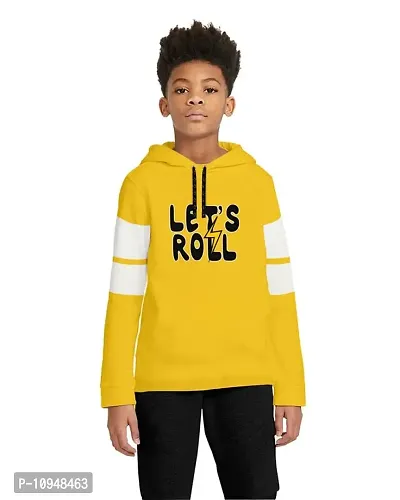 NOT BAD BOY LetsRoll Cotton Styilsh Printed Tshirt & Pant for Boys | 2-3 Years | Yellow | Pack of 1