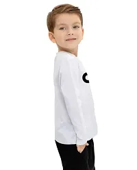 NOT BAD BOY OKOK Cotton Styilsh Printed Tshirt & Pant for Boys | 3-4 Years | White | Pack of 1-thumb2