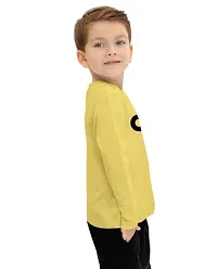 NOT BAD BOY OKOK Cotton Styilsh Printed Tshirt & Pant for Boys | 3-4 Years | Yellow | Pack of 1-thumb2