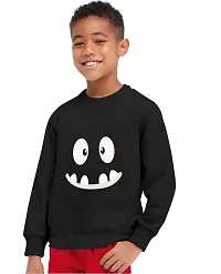 NOT BAD BOY Monsterface Cotton Styilsh Printed Tshirt & Pant for Boys | 7-8 Years | Black | Pack of 1-thumb3