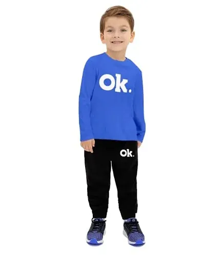 NOT BAD BOY OKOK Styilsh Tshirt & Pant for Boys | 7-8 Years | | Pack of 1