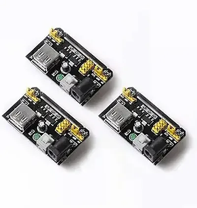 Super Debug 3pcs 3.3V 5V Power Supply Module for Super Debug MB102 102 Prototype Breadboard DC 6.512V or USB Power Supply Module