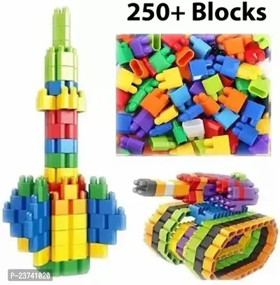 Smartcam Plastic Bullet Building Blocks Educational Toys For Kids -250+Blocks-thumb0