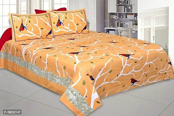 Stylish Cotton Flat 1 Bedcover + 2 Pillowcovers