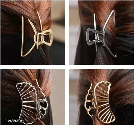 Metal Butterfly Hair Clutchers for Women - Set of 9: Elevate Your Style with Elegance and Versatility!-thumb2