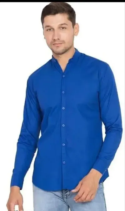 Best Selling Cotton Blend Long Sleeves Casual Shirt 