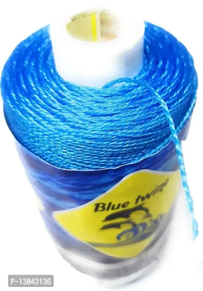 Buy 90 Degree 100 GMS Blue HDPE Monofilament Twine Yarn Reel for Fishing  Industrial and General Multipurpose Use Online In India At Discounted Prices