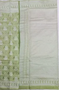 Classic Linen Blend Saree with Blouse piece-thumb3