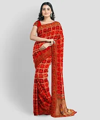 Stylish Art Silk Saree with Blouse Piece-thumb3