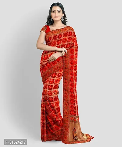 Stylish Art Silk Saree with Blouse Piece-thumb4