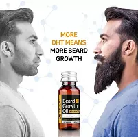 Beard Growth Oil Advanced - 60ml - Beard Growth Oil for Patchy Beard 60ML-thumb1