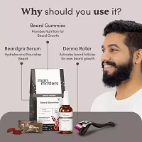 Beard Serum, Beard Gummies  0.5mm Derma Roller Hair Oil  (160 g)-thumb1