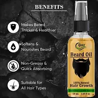 Beard Growth Serum with Natural Beard Growth Activator Hair Oil  (50 ml)-thumb1