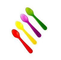 IKEA BOUTIQUE STORE Kalas Spoon (Mixed Colours) Pack of 4 Pieces-thumb3