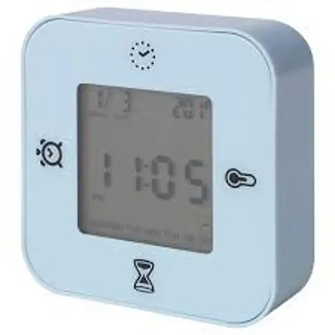 Graidient span ikeaklockis Clock/Thermometer/Alarm/Timer