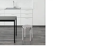 Ikea SM?NATE Chair pad, White/Grey check32 cm (12 5/8 )-thumb1