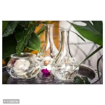 Graidient span ikeaVILJESTARK Vase, Clear Glass, 17 cm (6 ?"")-thumb5