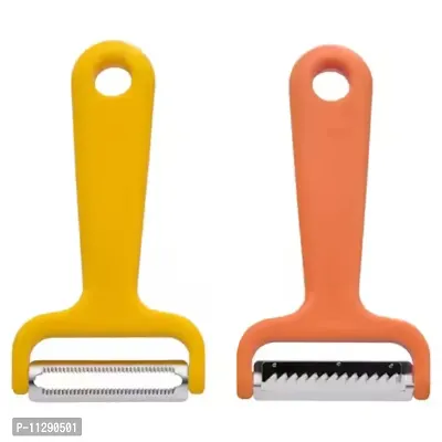 Graidient span ikeaUPPFYLLD Vegetable Cutters, Set of 2, Bright Yellow/Bright Orange-thumb0