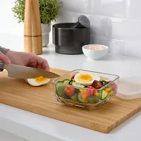 Graidient span ikeaBEST?MMA Food Container with lid, Glass,-thumb2