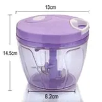 Graidient span 2180A 2 in 1 Handy Vegetable Chopper/Cutter with 5 Blades (1000 Ml)-thumb2