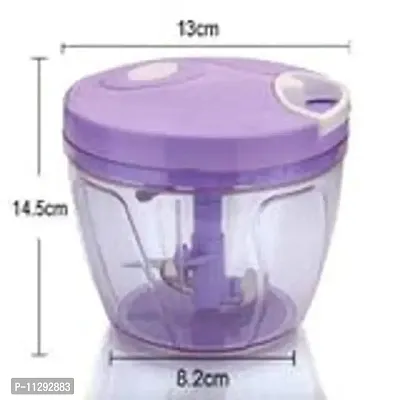 Graidient span 2180A 2 in 1 Handy Vegetable Chopper/Cutter with 5 Blades (1000 Ml)-thumb3