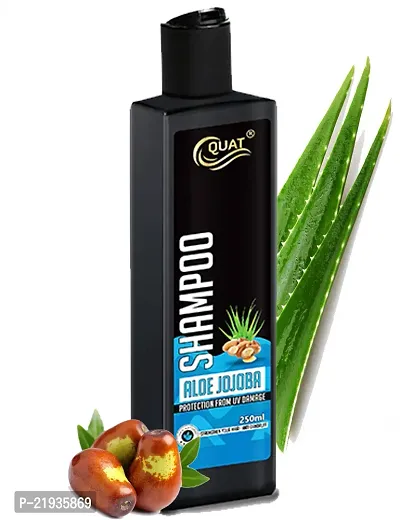 Aloe Vera Jojoba Hair Shampoo For Long,Shiny Hair And Protection From Uv Damage