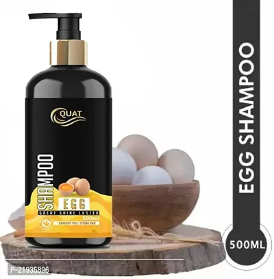 Natural Pure Egg White Shampoo For Long Shiny Hair 500Ml