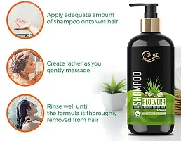 100% Pure Natural Aloe Vera Shampoo For Long And Shiny Hair 500Ml-thumb2