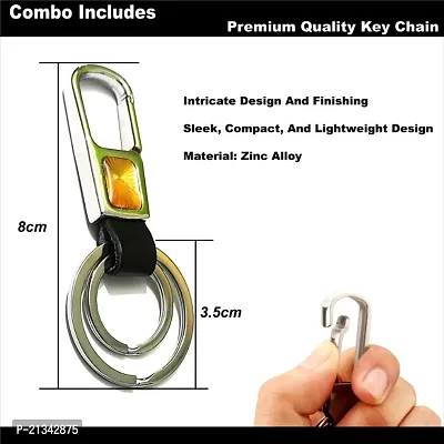 Heavy Duty Cable Lock for Cycle, Bicycle, Helmet, Bike, Luggage, and Other Items, Comes with 2 Keys and a Lovely Premium Finish Alloy Key Chain-thumb4