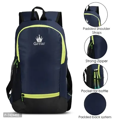 Grear Colour blocked Police Backpack