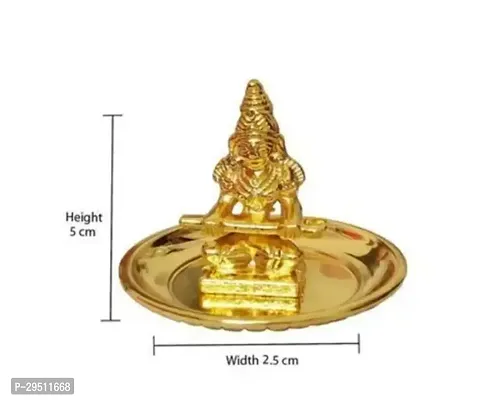 Annapurna Devi MATA Goddess of Food Annpurna Devi Idols   Figurines Astadhatu Pure Brass Idols-thumb0